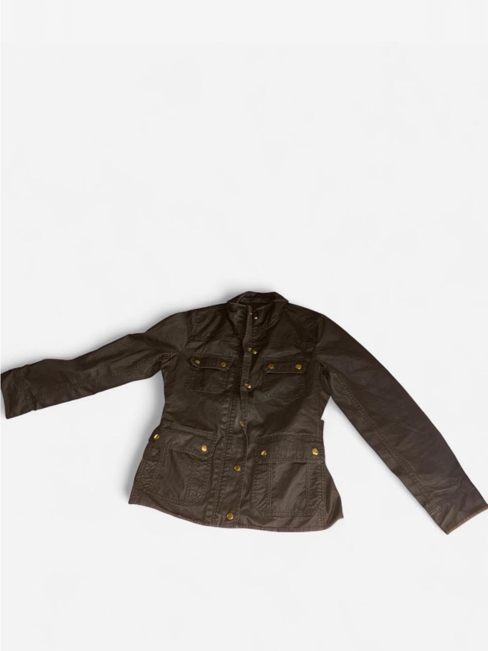 J. Crew Dark Brown Utility Jacket • Ladies Small